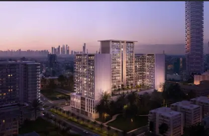 Apartment - Studio - 1 Bathroom for sale in Binghatti Amberhall - Jumeirah Village Circle - Dubai