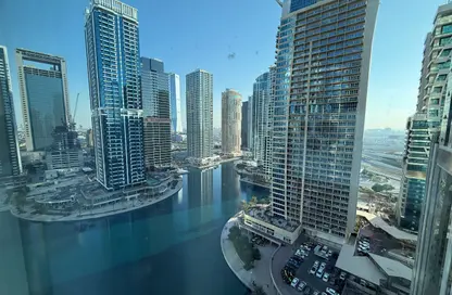 مكتب - استوديو - 1 حمام للايجار في برج فورتشن - (JLT) مجمع C - أبراج بحيرة الجميرا - دبي