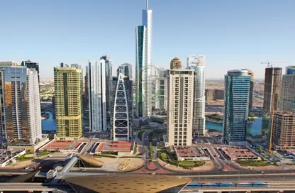 Apartment - 3 Bedrooms - 4 Bathrooms for rent in Global Lake View - JLT Cluster E - Jumeirah Lake Towers - Dubai