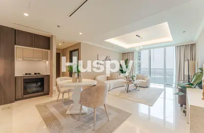 Apartment - 1 Bedroom - 1 Bathroom for sale in Palace Beach Residence Tower 1 - Palace Beach Residence - EMAAR Beachfront - Dubai Harbour - Dubai