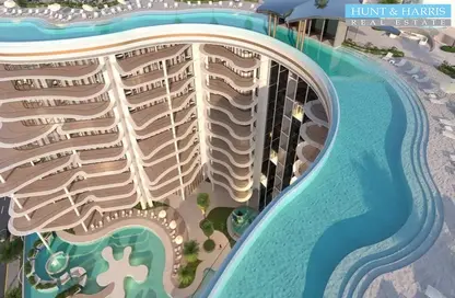 Pool image for: Hotel  and  Hotel Apartment - 1 Bathroom for sale in Manta Bay - Al Marjan Island - Ras Al Khaimah, Image 1