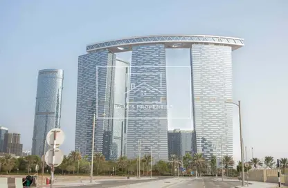 Apartment - 1 Bedroom - 2 Bathrooms for rent in The Gate Tower 3 - Shams Abu Dhabi - Al Reem Island - Abu Dhabi