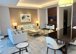 Living / Dining Room image for: Apartment - 2 bedrooms - 3 bathrooms for rent in The Address Sky View Tower 1 - The Address Sky View Towers - Downtown Dubai - Dubai, Image 1