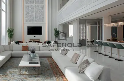 شقة - غرفة نوم - 2 حمامات للبيع في تايجرسكاي تاور - الخليج التجاري - دبي