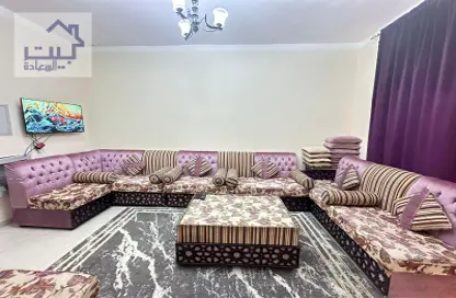 Living Room image for: Apartment - 1 Bedroom - 1 Bathroom for rent in Al Mina Building - Al Rawda 2 - Al Rawda - Ajman, Image 1