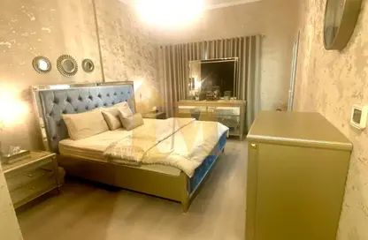 Apartment - 3 Bedrooms - 3 Bathrooms for rent in Mazaya 31 - Queue Point - Dubai Land - Dubai