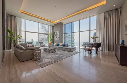 Apartment - 4 Bedrooms - 7 Bathrooms for rent in Jumeirah Living Marina Gate - Marina Gate - Dubai Marina - Dubai