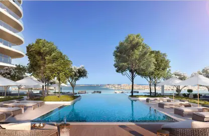 Pool image for: Apartment - 1 Bedroom - 1 Bathroom for sale in Grand Bleu Tower 2 - EMAAR Beachfront - Dubai Harbour - Dubai, Image 1