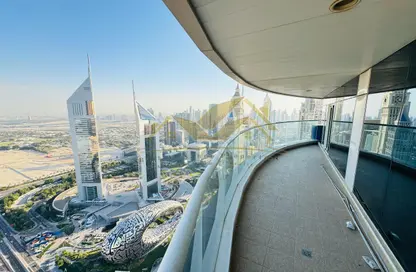 Apartment - 3 Bedrooms - 4 Bathrooms for rent in Blue Tower - Sheikh Zayed Road - Dubai