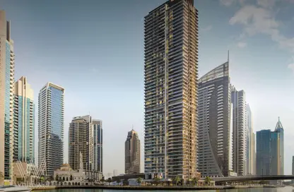 Apartment - 3 Bedrooms - 4 Bathrooms for sale in Marina Shores - Dubai Marina - Dubai