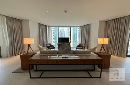Living Room image for: Apartment - 3 Bedrooms - 5 Bathrooms for sale in Vida Residence Downtown - Downtown Dubai - Dubai, Image 1