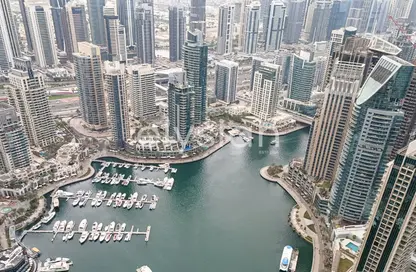 Apartment - 2 Bedrooms - 3 Bathrooms for rent in Damac Heights - Dubai Marina - Dubai