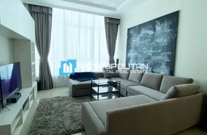 Living Room image for: Apartment - 1 Bedroom - 1 Bathroom for sale in C4 Tower - City Of Lights - Al Reem Island - Abu Dhabi, Image 1