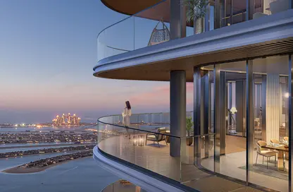 Apartment - 1 Bedroom - 1 Bathroom for sale in Bayview - EMAAR Beachfront - Dubai Harbour - Dubai