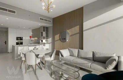 شقة - غرفة نوم - 2 حمامات للايجار في ويستوود من امتياز - الفرجان - دبي