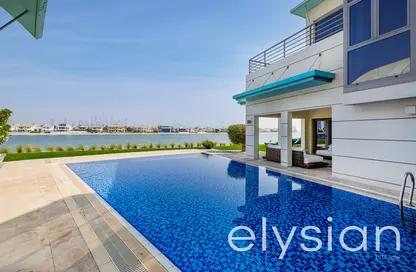 Villa - 6 Bedrooms - 7+ Bathrooms for rent in Signature Villas Frond K - Signature Villas - Palm Jumeirah - Dubai