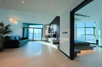 Living Room image for: Apartment - 1 Bedroom - 2 Bathrooms for sale in 15 Northside - Tower 1 - 15 Northside - Business Bay - Dubai, Image 1