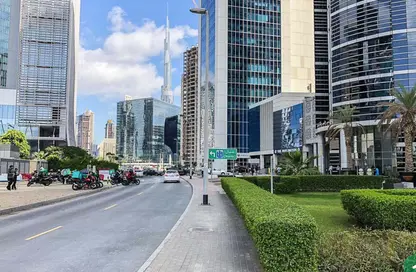 Office Space - Studio - 1 Bathroom for rent in Silver Bay Tower - Business Bay - Dubai