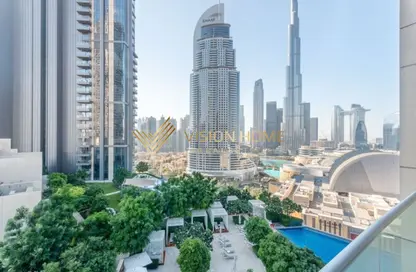 شقة - 2 غرف نوم - 3 حمامات للايجار في العنوان رزيدنس فاونتن فيوز  2 - العنوان رزيدنس فاونتن فيوز - دبي وسط المدينة - دبي