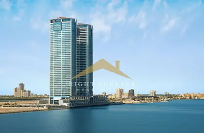 شقة - غرفة نوم - 2 حمامات للبيع في برج جلفار السكني - براج جلفار - النخيل - رأس الخيمة