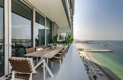 Apartment - 3 Bedrooms - 3 Bathrooms for rent in Beach Isle - EMAAR Beachfront - Dubai Harbour - Dubai