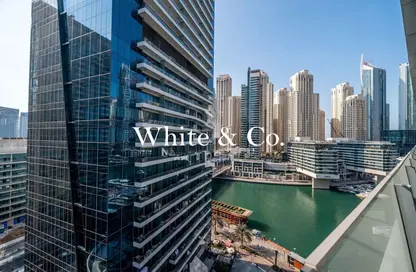 Apartment - 1 Bedroom - 2 Bathrooms for sale in Silverene Tower B - Silverene - Dubai Marina - Dubai