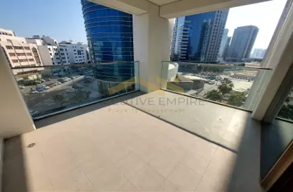 Balcony image for: Apartment - 2 Bedrooms - 4 Bathrooms for rent in Burj Al Yaqout - Danet Abu Dhabi - Abu Dhabi, Image 1