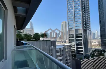 Apartment - 1 Bedroom - 2 Bathrooms for rent in The Signature - Burj Khalifa Area - Downtown Dubai - Dubai