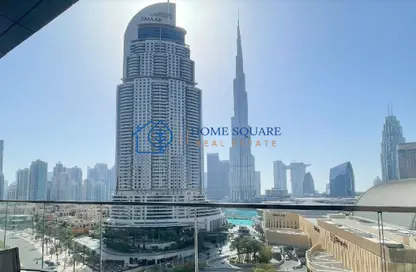 Outdoor Building image for: Apartment - 1 Bedroom - 1 Bathroom for sale in Boulevard Point - Downtown Dubai - Dubai, Image 1