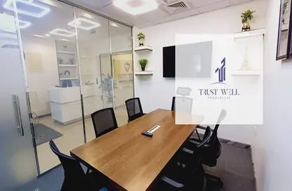 Office Space - Studio - 4 Bathrooms for rent in Al Sawari Tower - Al Khalidiya - Abu Dhabi