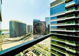 Balcony image for: Apartment - 1 bedroom - 2 bathrooms for rent in Capital Views - Capital Centre - Abu Dhabi, Image 1