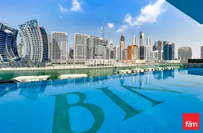 Pool image for: Apartment - 1 Bathroom for rent in Binghatti Canal - Business Bay - Dubai, Image 1