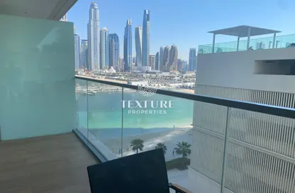 Apartment - 1 Bedroom - 1 Bathroom for sale in Marina Vista - EMAAR Beachfront - Dubai Harbour - Dubai