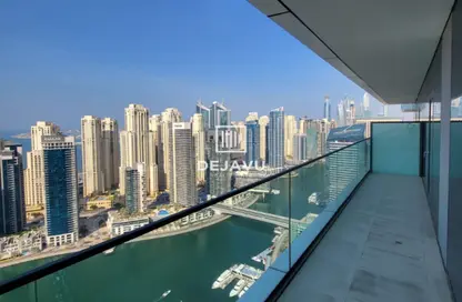 Balcony image for: Apartment - 3 Bedrooms - 3 Bathrooms for rent in Vida Residences Dubai Marina - Dubai Marina - Dubai, Image 1