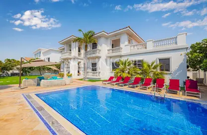 Villa - 6 Bedrooms - 7 Bathrooms for rent in Signature Villas Frond D - Signature Villas - Palm Jumeirah - Dubai