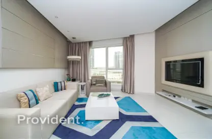 Apartment - 1 Bedroom - 2 Bathrooms for rent in DAMAC Maison The Vogue - Business Bay - Dubai