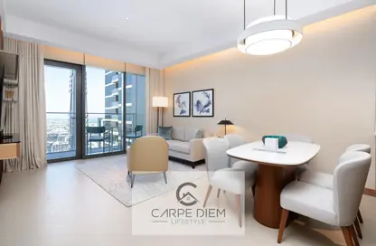 صورة لـ غرفة المعيشة / غرفة الطعام شقة - 2 غرف نوم - 2 حمامات للايجار في ذو ادراس ريزيدنس دبي أوبرا - دبي وسط المدينة - دبي ، صورة رقم 1