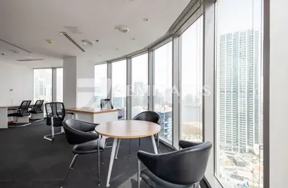 Office Space - Studio - 1 Bathroom for rent in The Binary Tower - Business Bay - Dubai
