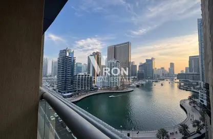 Apartment - 1 Bedroom - 2 Bathrooms for rent in JAM Marina Residence - Dubai Marina - Dubai