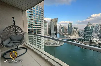 Balcony image for: Apartment - 2 Bedrooms - 3 Bathrooms for rent in Fairfield Tower - Park Island - Dubai Marina - Dubai, Image 1