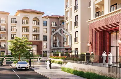 Outdoor Building image for: Apartment - 2 Bedrooms - 2 Bathrooms for sale in Bloom Living - Zayed City (Khalifa City C) - Khalifa City - Abu Dhabi, Image 1