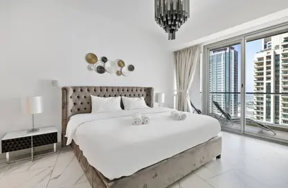 Apartment - 1 Bedroom - 2 Bathrooms for rent in Trident Grand Residence - Dubai Marina - Dubai