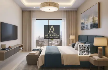 Apartment - 1 Bedroom - 2 Bathrooms for sale in Tower C1 - Ajman Pearl Towers - Ajman Downtown - Ajman