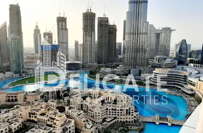 Apartment - 2 Bedrooms - 3 Bathrooms for rent in Burj Lake Hotel - The Address DownTown - Downtown Dubai - Dubai