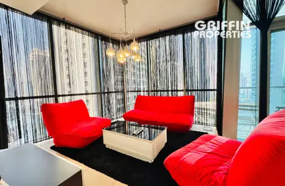 Apartment - 1 Bedroom - 2 Bathrooms for rent in Indigo Tower - JLT Cluster D - Jumeirah Lake Towers - Dubai