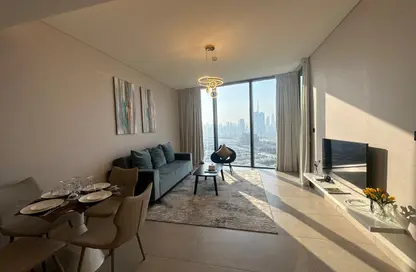 Apartment - 1 Bedroom - 1 Bathroom for rent in Waves Grande - Sobha Hartland - Mohammed Bin Rashid City - Dubai