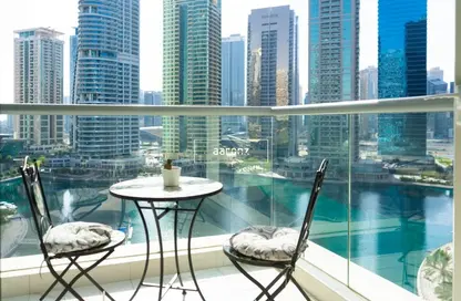 Balcony image for: Apartment - 1 Bedroom - 2 Bathrooms for sale in Concorde Tower - Lake Almas East - Jumeirah Lake Towers - Dubai, Image 1