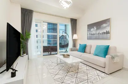Apartment - 1 Bedroom - 2 Bathrooms for rent in Damac Heights - Dubai Marina - Dubai