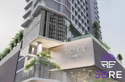 Apartment - Studio - 1 Bathroom for sale in Rove Home Marasi Drive - Business Bay - Dubai