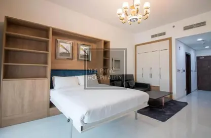صورة لـ غرفة- غرفة النوم شقة - 1 حمام للايجار في ريسورتز بي دانوب - ارجان - دبي ، صورة رقم 1